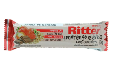 CAIXA CEREAL RITTER MIX MORANGO E AVEIA 24X20G